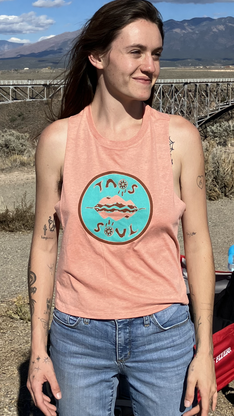 Taos Soul Women's crop tank top