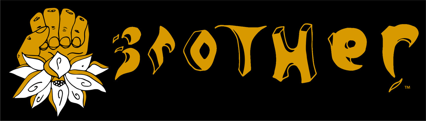 JahLove/Brother Vinyl Sticker
