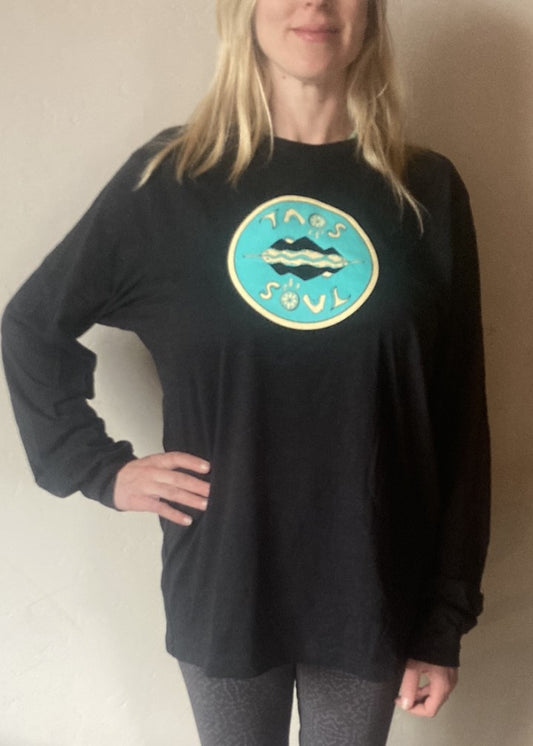 Taos Soul Unisex Black Long Sleeve