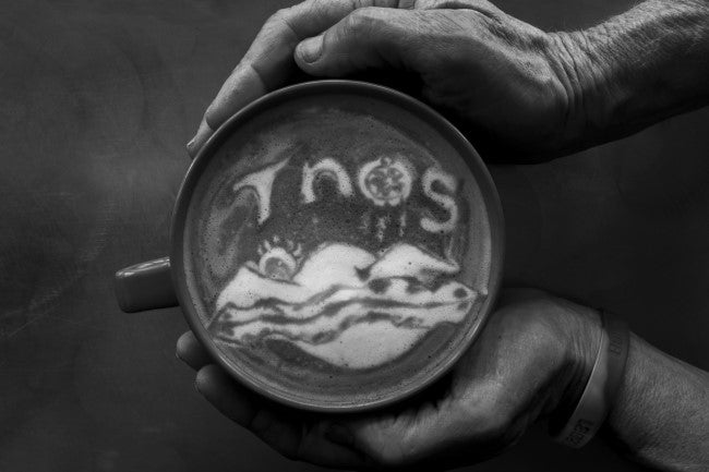 Latte Art 12"x18" B&W Luster Prints